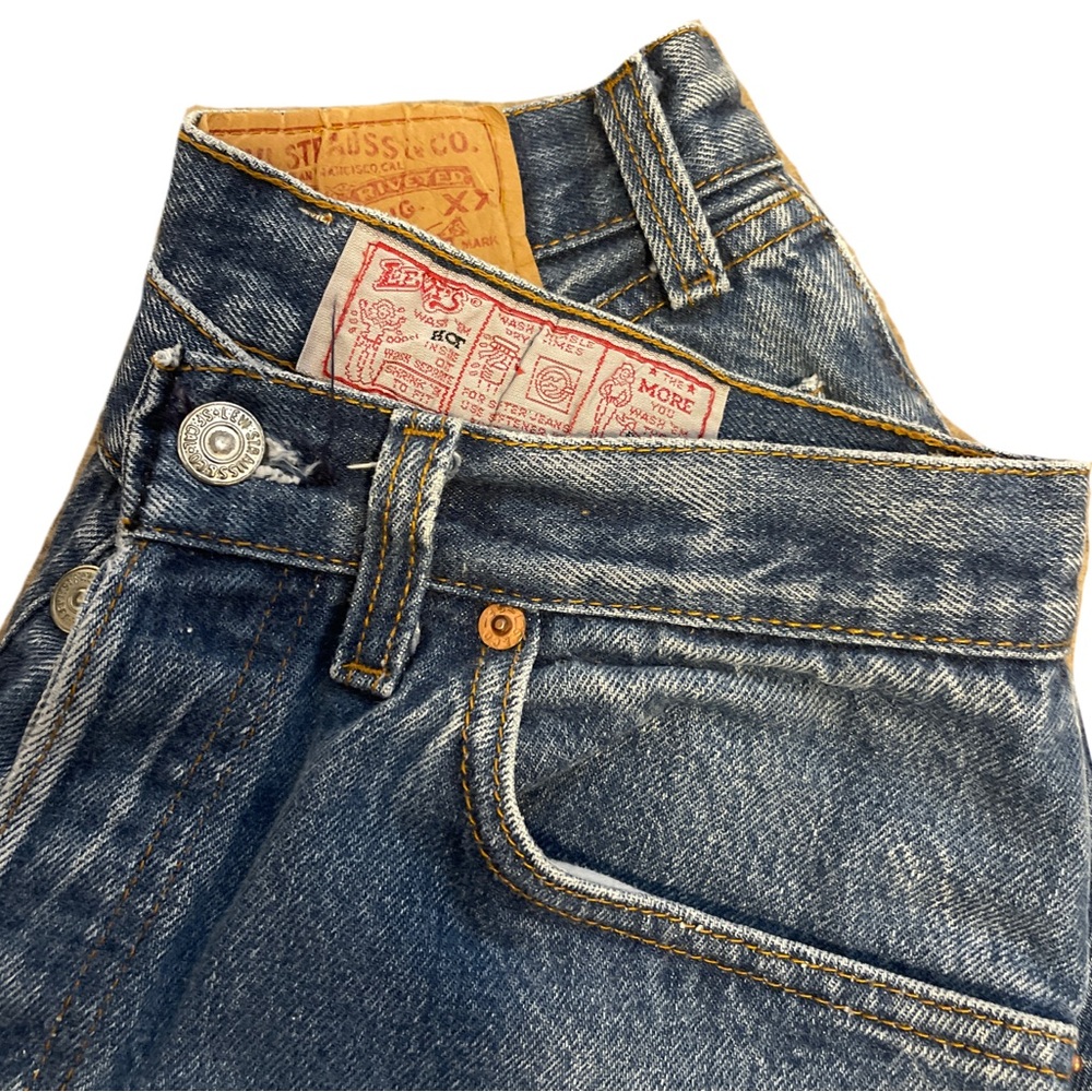 Vintage Levi’s Tiny Wash ‘Em Hot 501 Jeans - “Shrink to Fit”